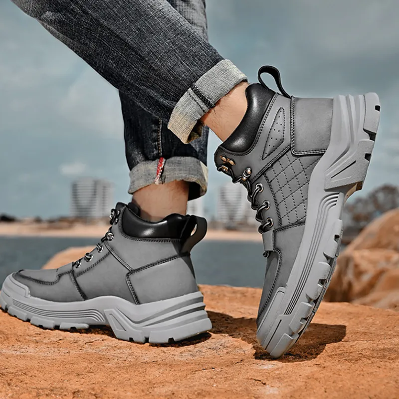 Season Ram Outdoor Boots Unisex Yellow/Gray-17