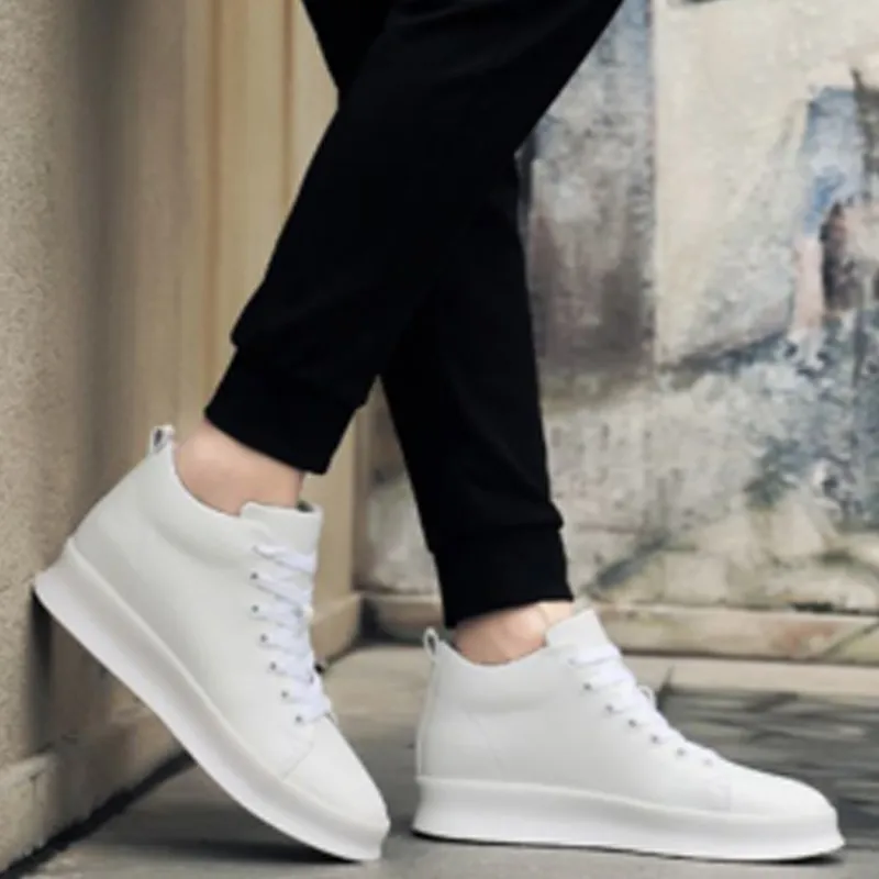 The Bull's House Cushioning Height Increasing Low-Top Casual Shoes Unisex-23