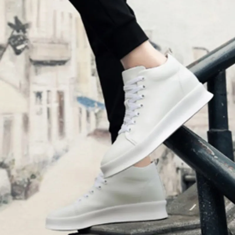 The Bull's House Cushioning Height Increasing Low-Top Casual Shoes Unisex-21