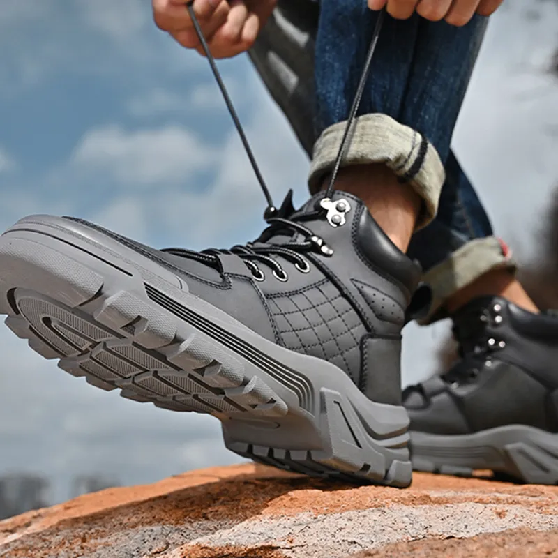 Season Ram Outdoor Boots Unisex Yellow/Gray-14