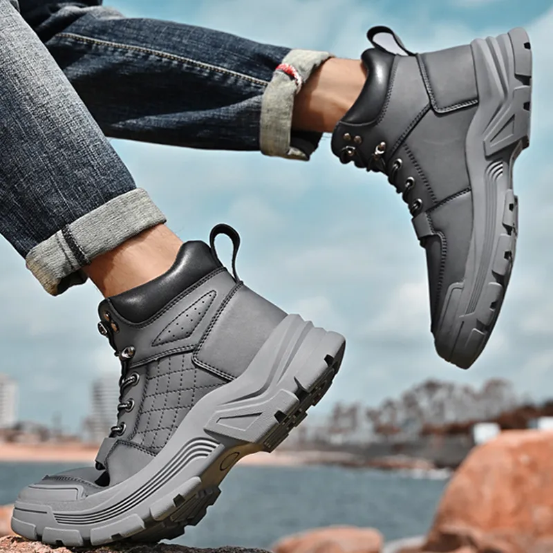Season Ram Outdoor Boots Unisex Yellow/Gray-16