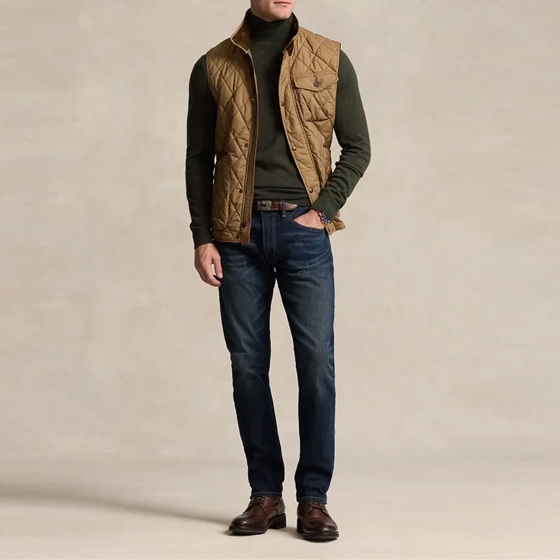Polo Ralph Lauren Vest Men's Brown-1