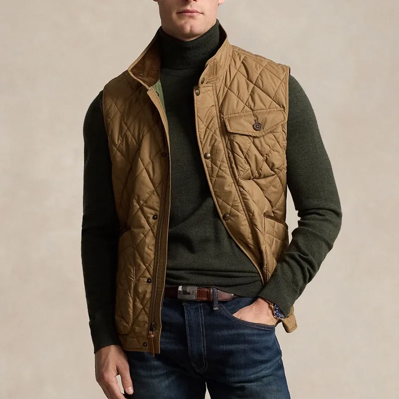 Polo Ralph Lauren Vest Men's Brown-2
