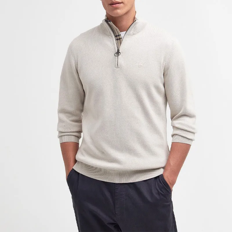 BARBOUR SS24 Knitwear Men's Gray-2