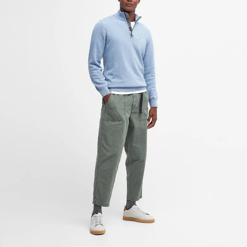 BARBOUR SS24 Knitwear Men's Dark Stripe Fabric-1