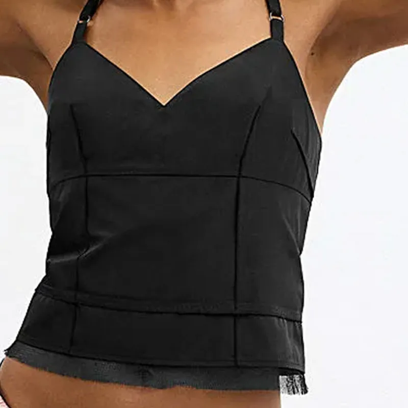 COACH SS24 Camisole Women's Black-4
