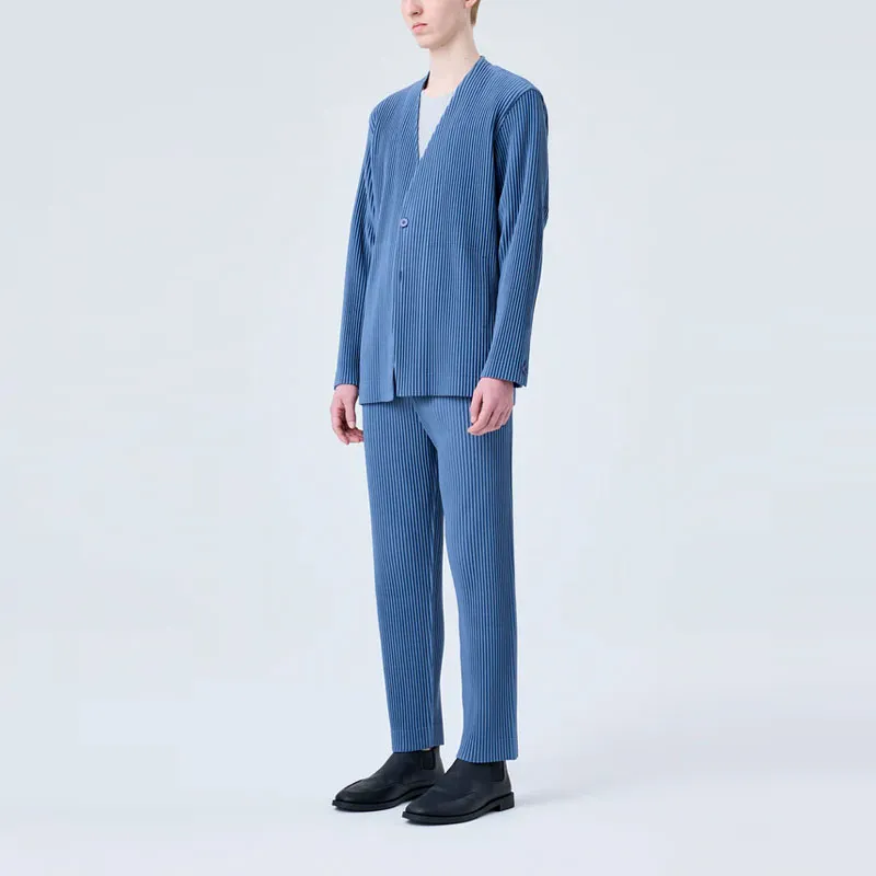 Homme Plissé Issey Miyake Pleated Tailored Jacket-3