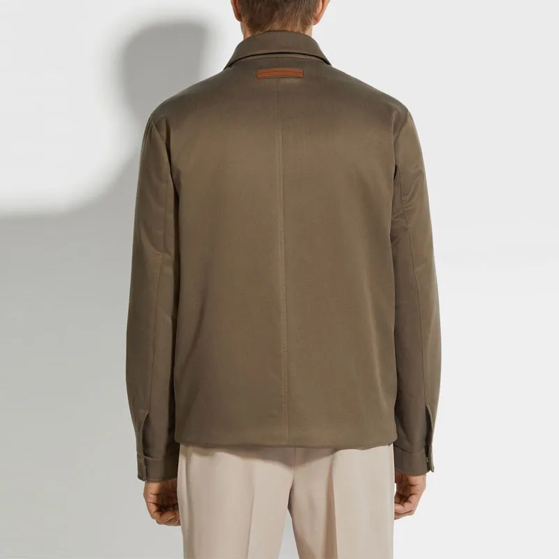 Ermenegildo Zegna Zip Up Shirt Jacket-2