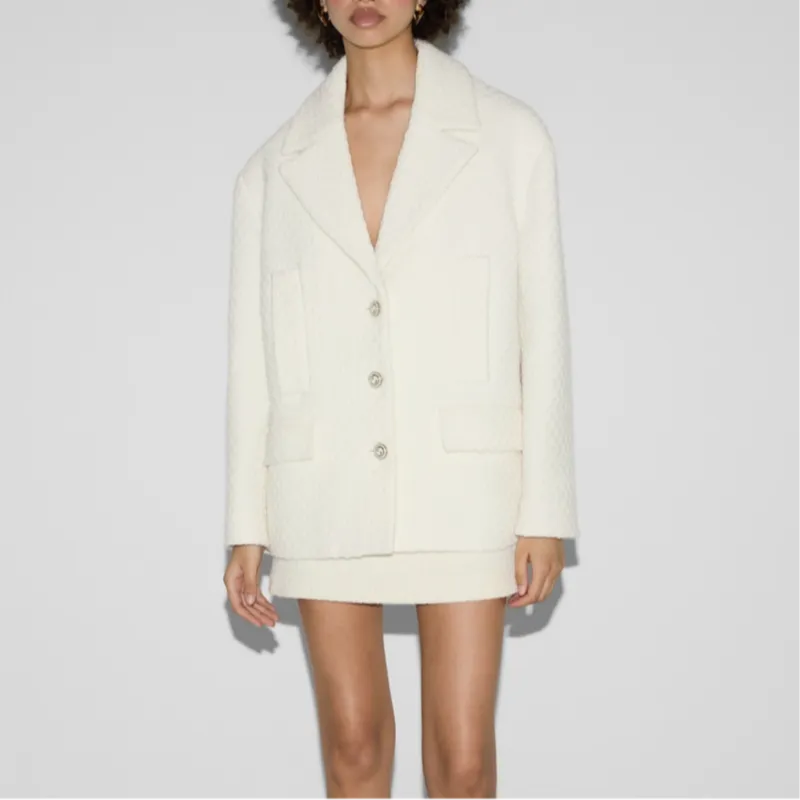 GUCCI Jackets & Coats Women's White-2