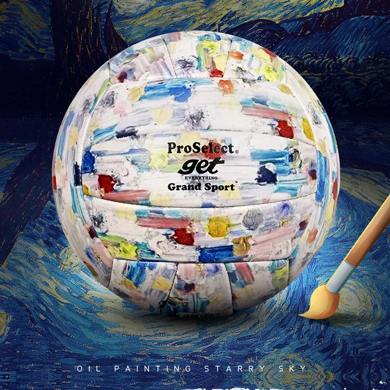 ProSelect PU Size 5 Volleyball Unisex Multicolor-7