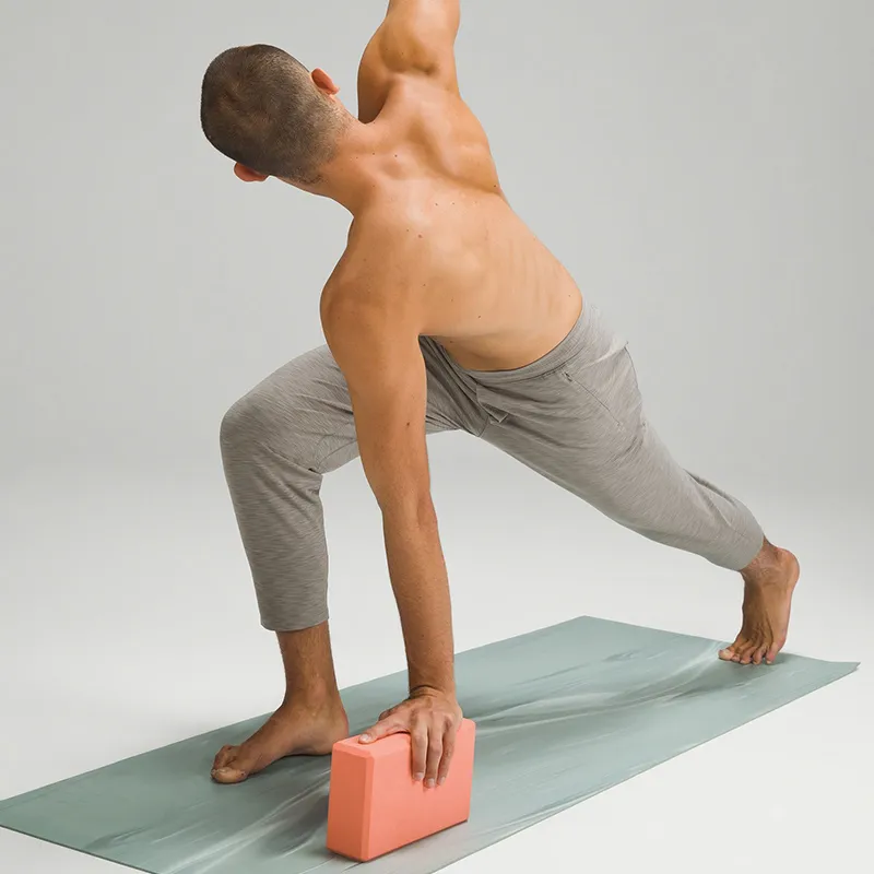 Lululemon Yoga Blocks EVA 25×15×7.5cm Pink Black-2