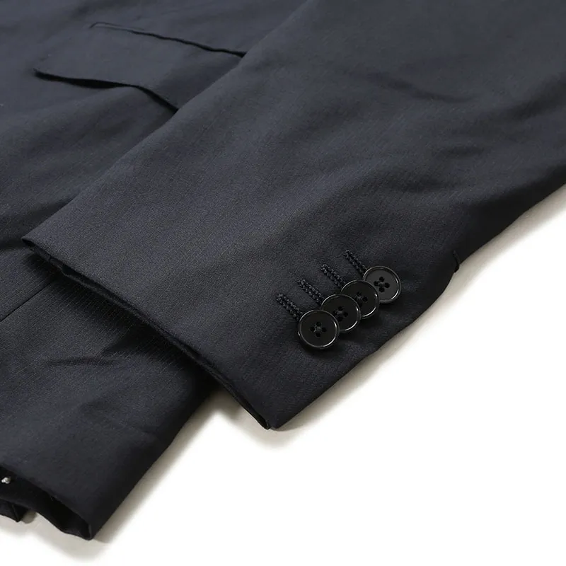 Zegna SS24 Business Suits Men's Black-8