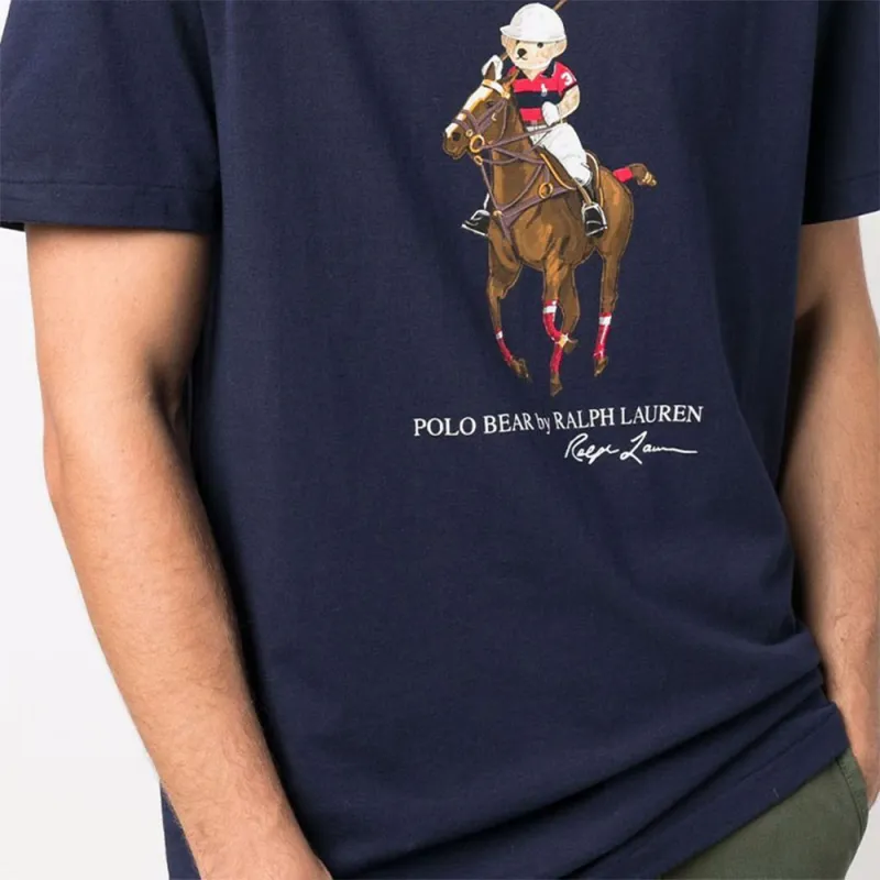 Polo Ralph Lauren T Shirts Unisex Blue-4