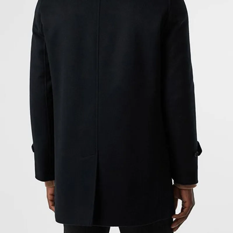Burberry Coat Men's Marine Blue-5