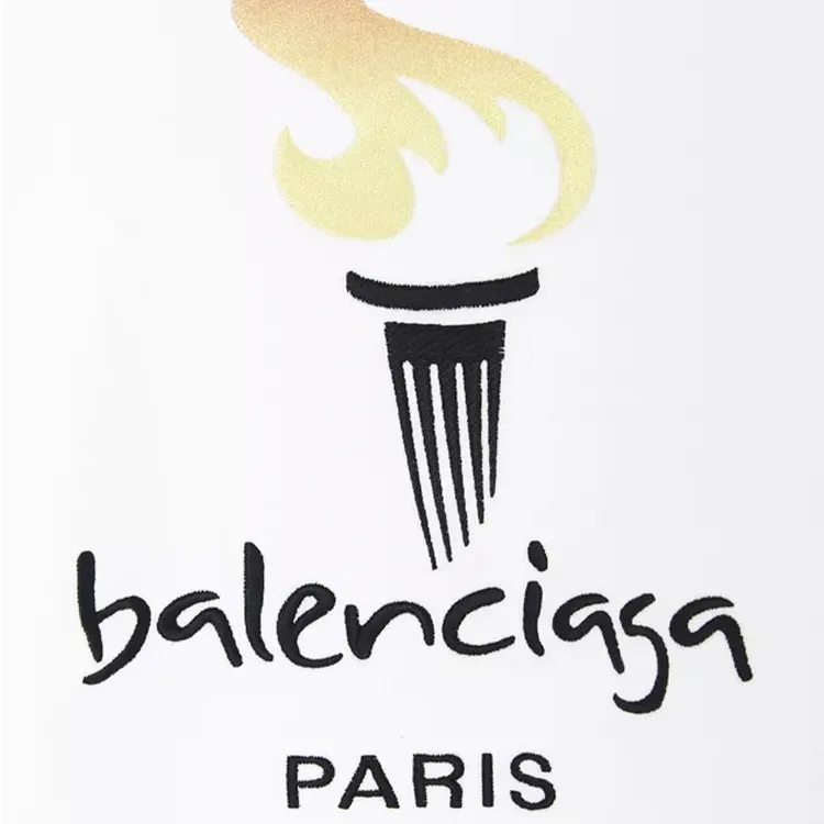 Balenciaga Paris Olympics Embroidery Hoodie-7