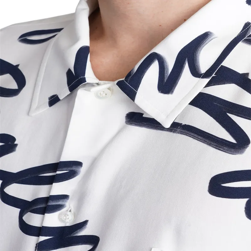 Balenciaga Logo Long Sleeve Shirt-5