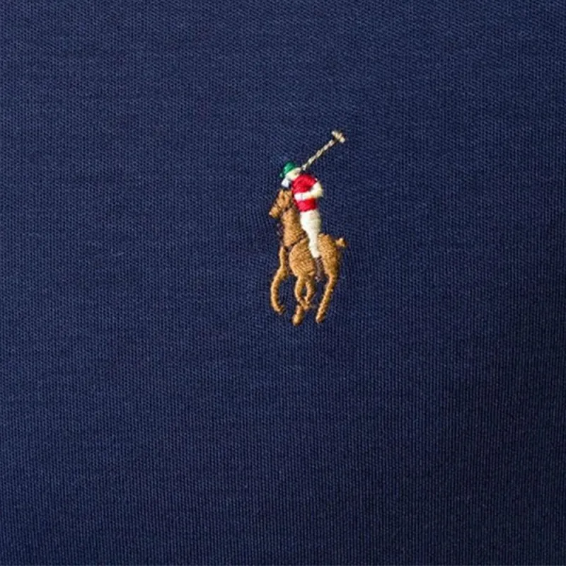 Polo Ralph Lauren Logo Embroidered Crewneck T Shirt-6