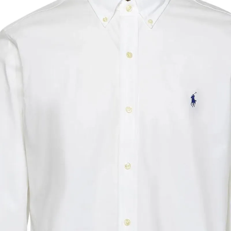 Polo Ralph Lauren Logo Embroidered Long Sleeved Shirt-6