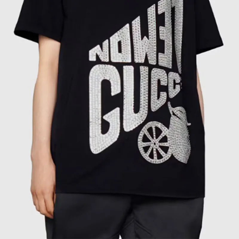 GUCCI 'Lemon GUCCI' Short sleeve T shirt-4