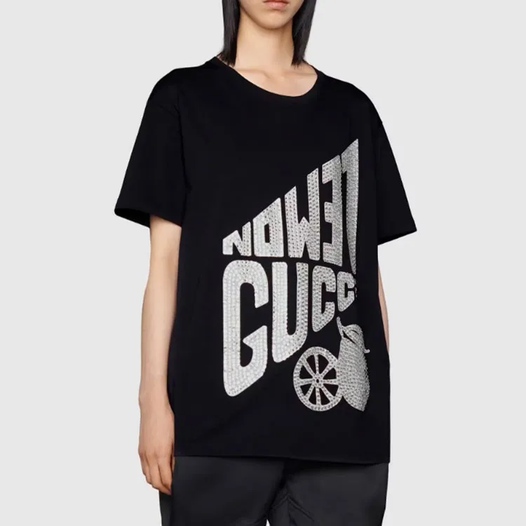GUCCI 'Lemon GUCCI' Short sleeve T shirt-2