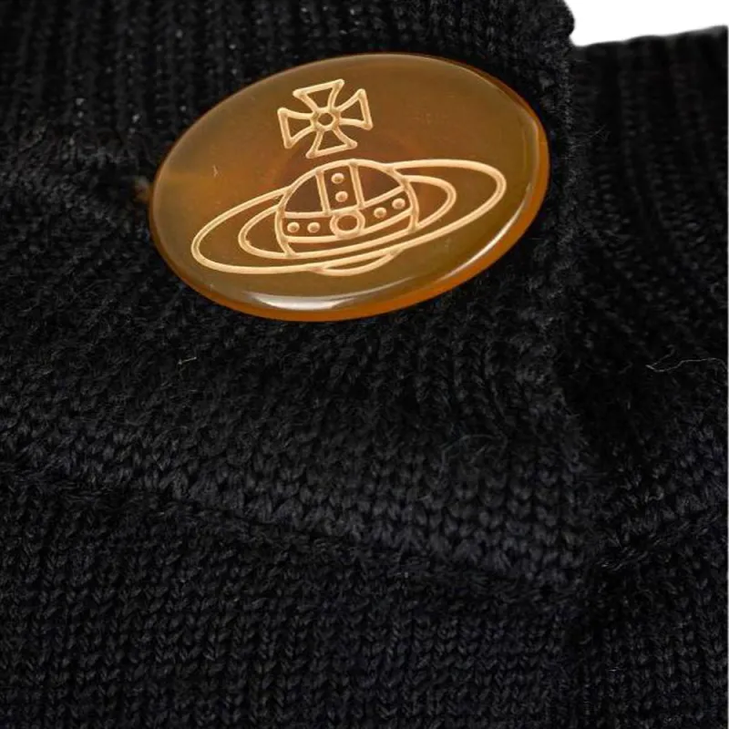 Vivienne Westwood Logo Embroidered Knitted Cardigan-5