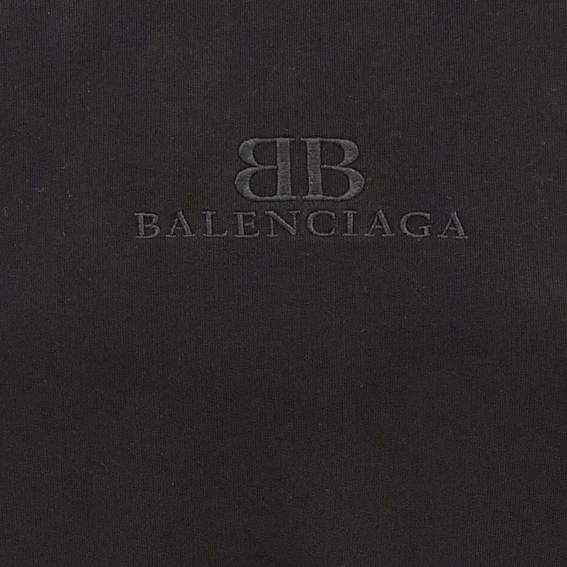 Balenciaga Bb Logo Embossed Hoodie-7