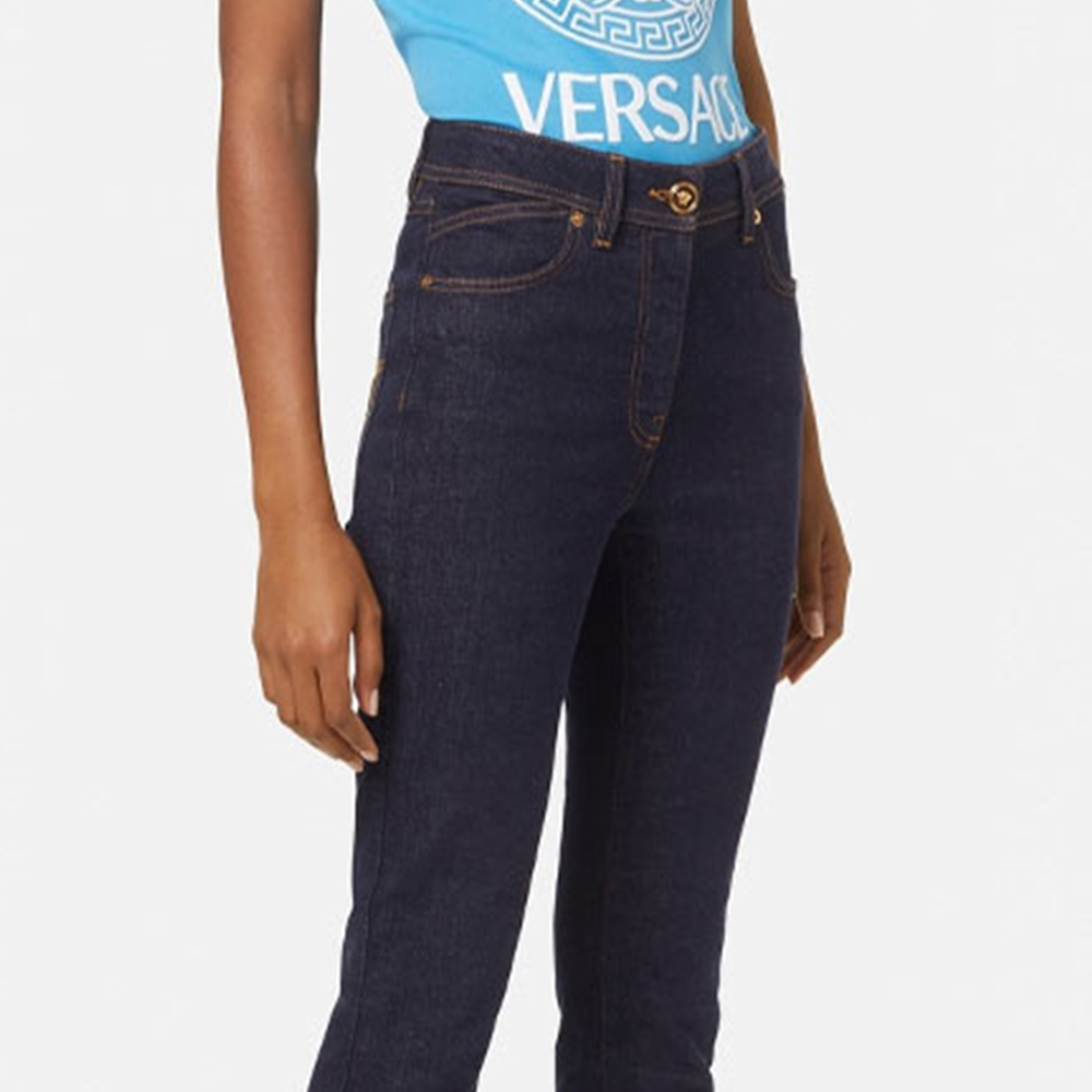 VERSACE Jeans Women's Black - POIZON