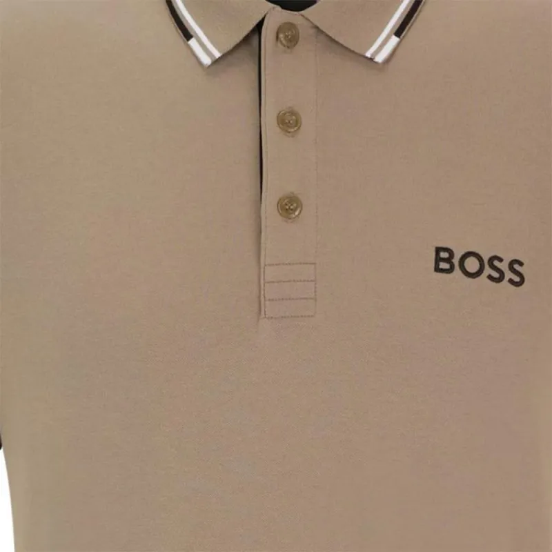 HUGO BOSS Logo embroidered Polo Shirt-5