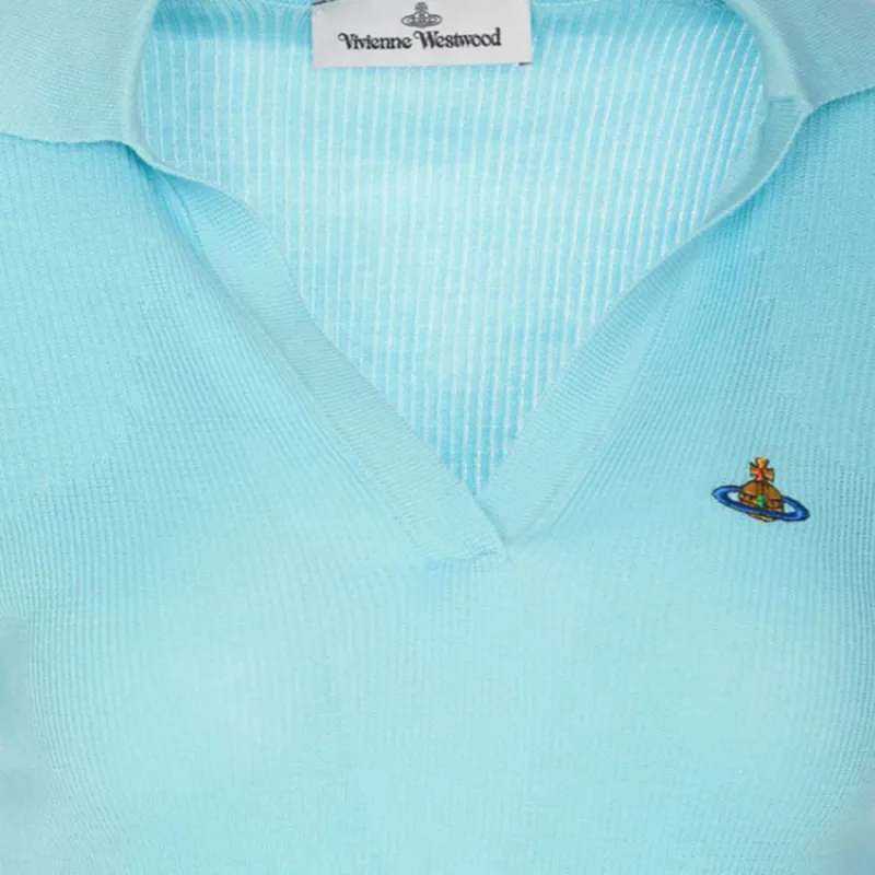 Vivienne Westwood Polo Shirt Women's Blue-7