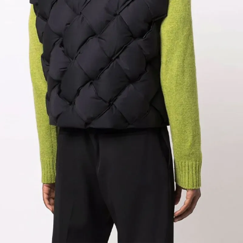 Bottega Veneta FW22 Vest Men's Black-5