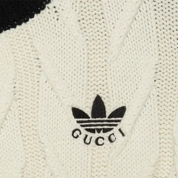 Adidas X GUCCI Sweaters Men White-3