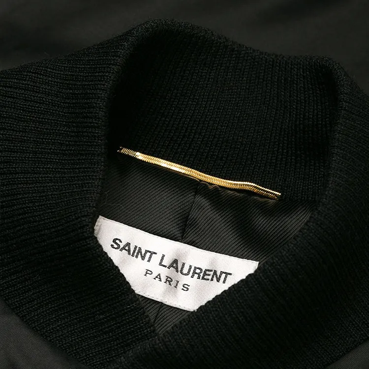 SAINT LAURENT Jackets Coats Women's Black-4