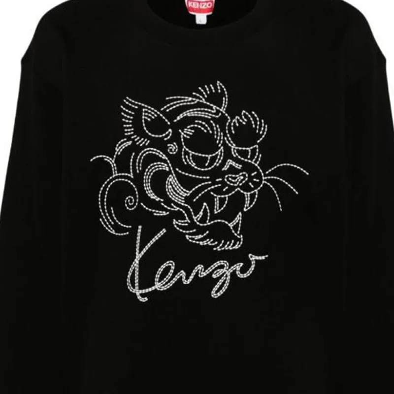 KENZO Star Tiger Embroidered Sweatshirt-5