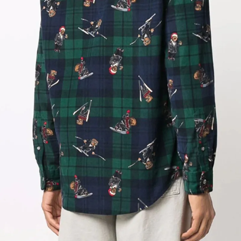 Polo Ralph Lauren FW21 Shirt Men's Green-3