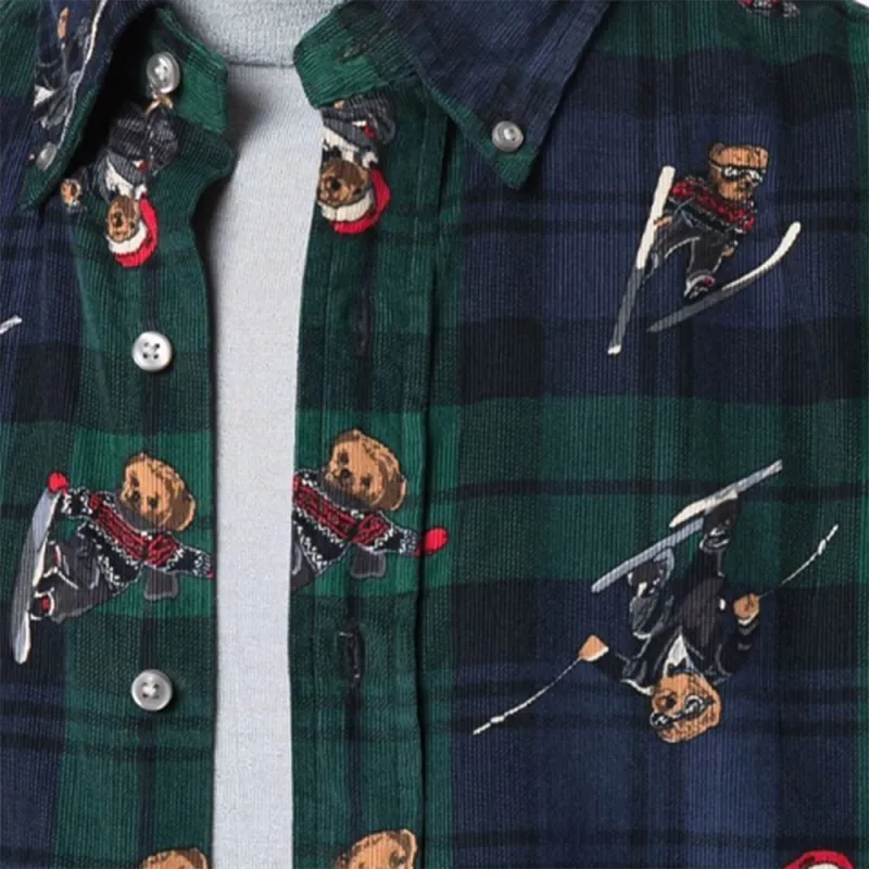 Polo Ralph Lauren FW21 Shirt Men's Green-2