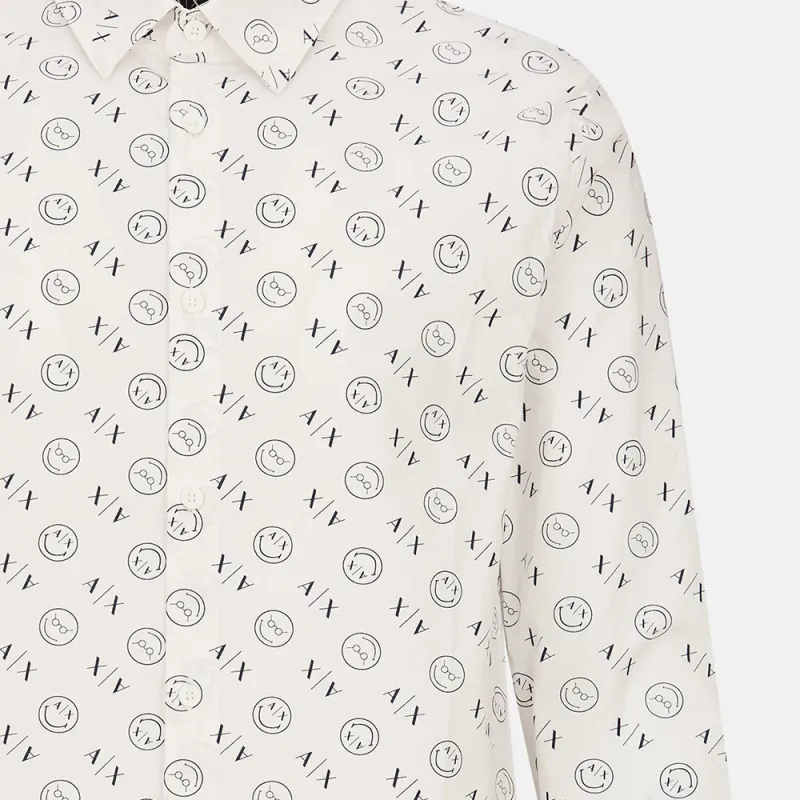 ARMANI EXCHANGEAE Shirt Men's White-5