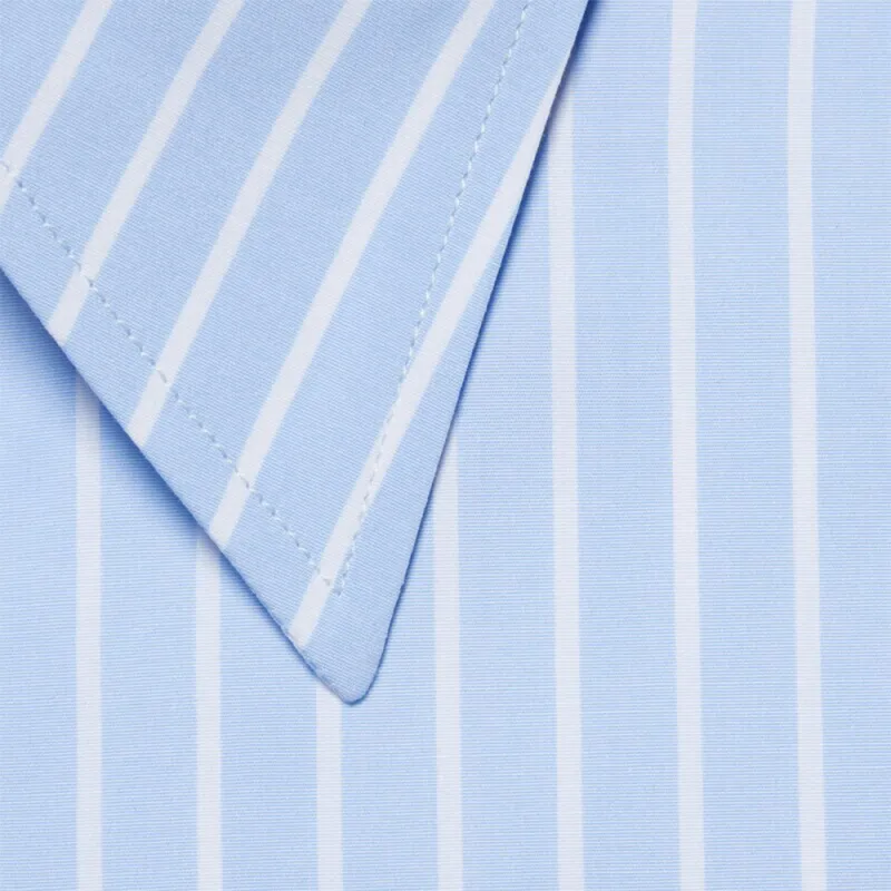 GUCCI Logo embroidered Striped Shirt-4