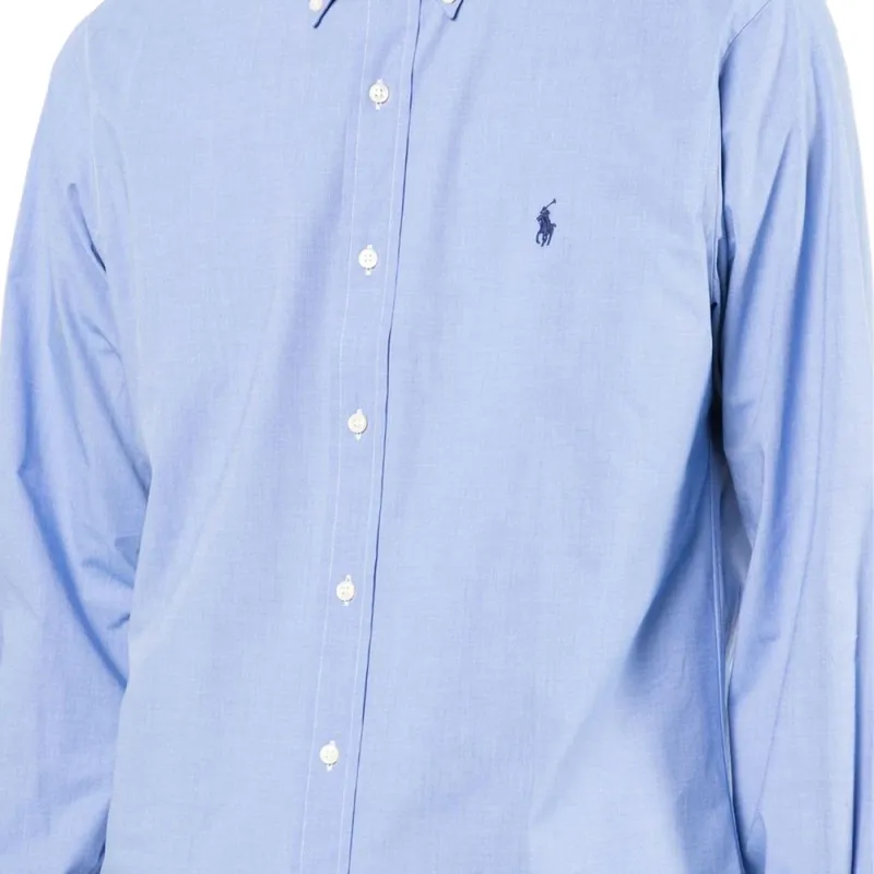 Polo Ralph Lauren Logo Embroidered Long Sleeved Shirt-4