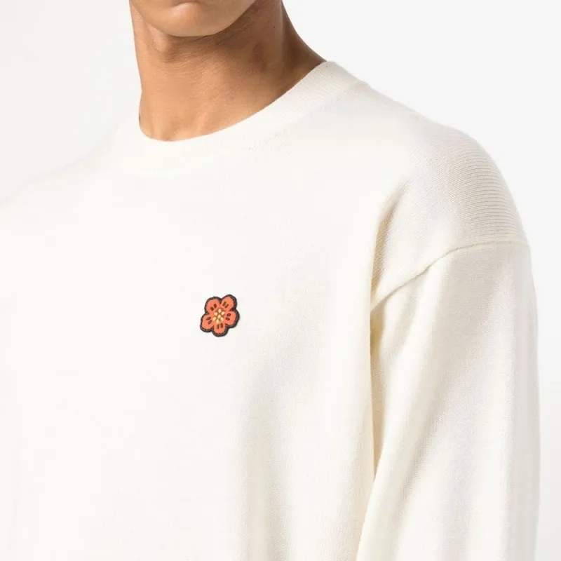 KENZO Flower patch Crew neck Sweatshirt-5