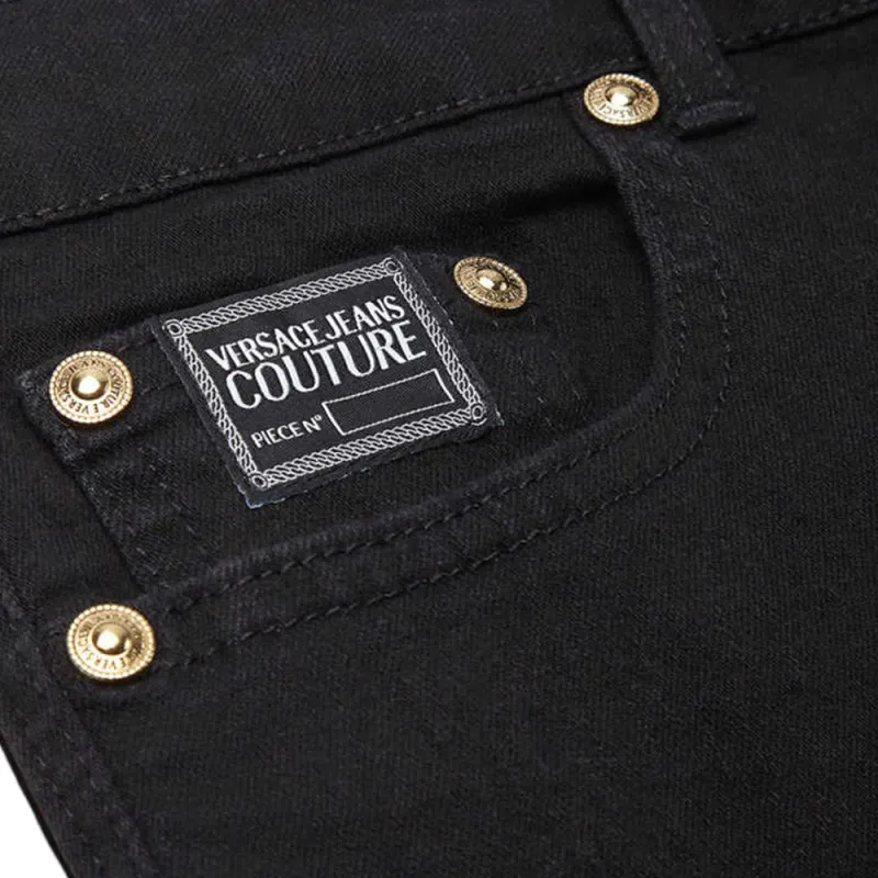 VERSACE JEANS COUTURE SS22 Jeans Men's Black-4