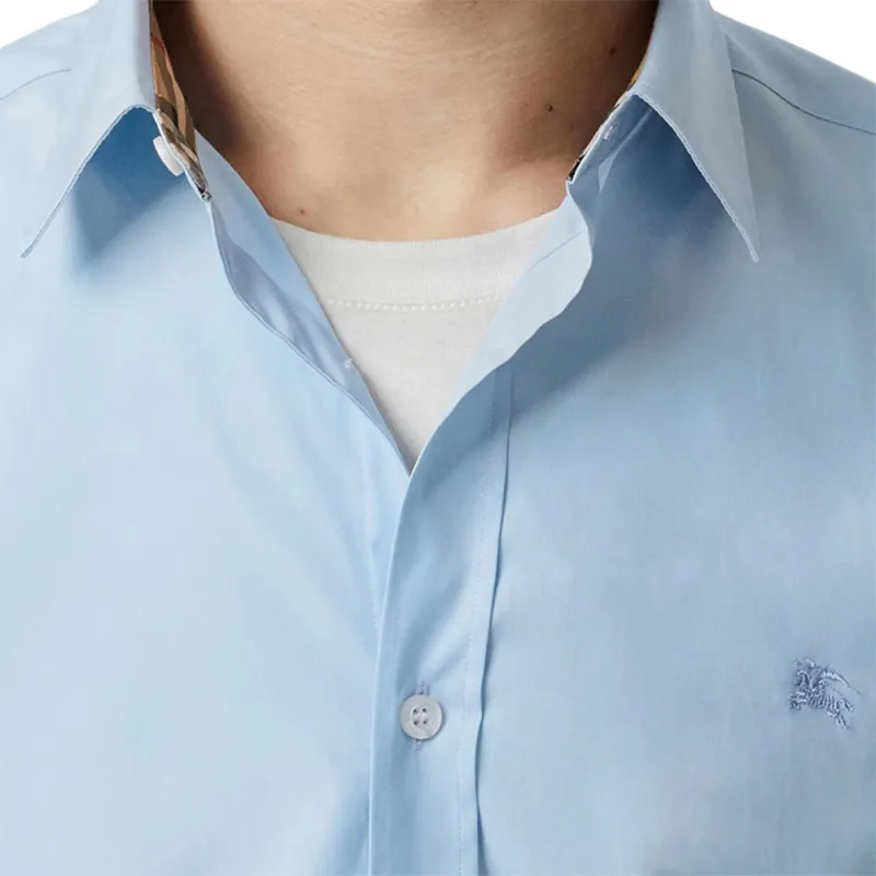 Burberry Shirt Men's Light Blue-4