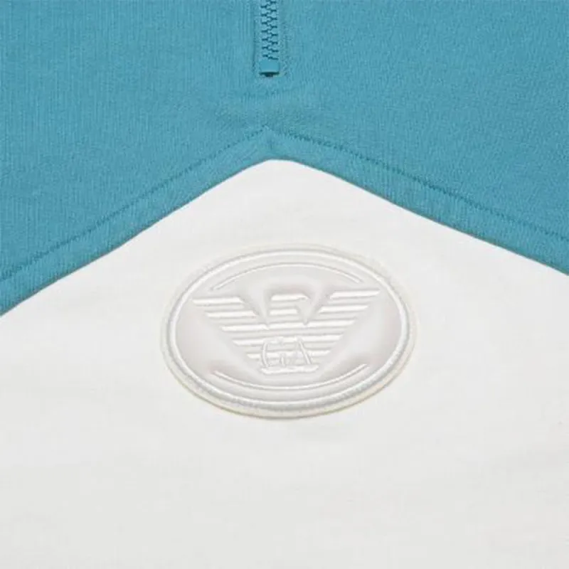EMPORIO ARMANI FW22 Sweatshirt Men's Blue, White & Multicolor-5