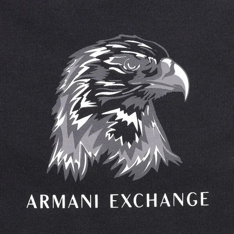 ARMANI EXCHANGEAE SS22 Knitted Sports Pants Men's Black-6