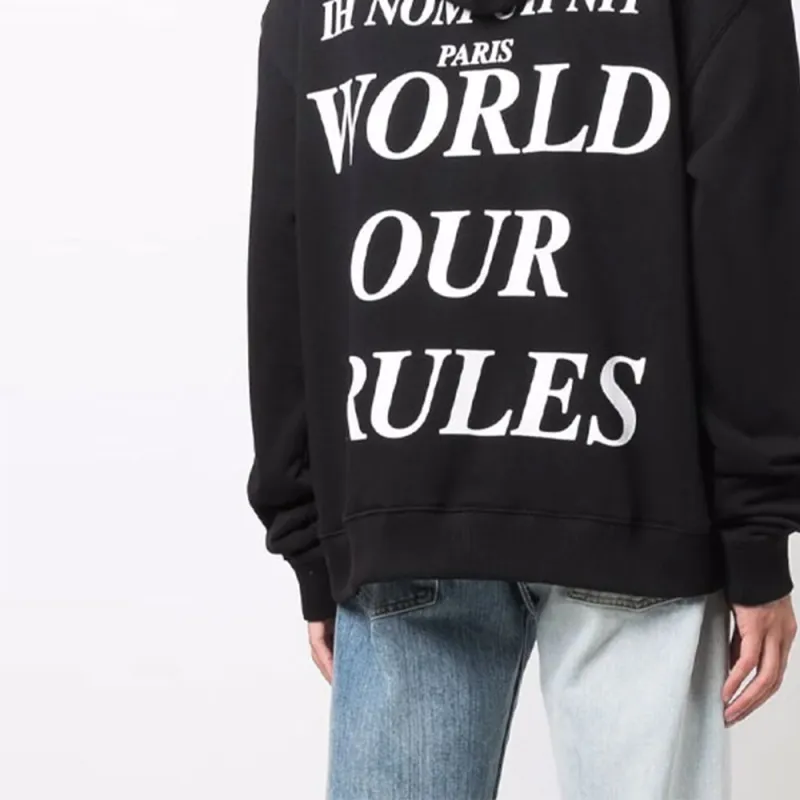 IH NOM UH NIT Future Mask Drawstring Hoodie-5