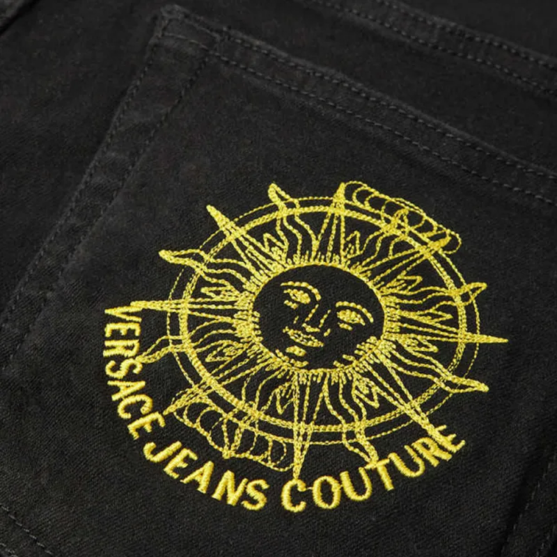 VERSACE JEANS COUTURE SS22 Jeans Men's Black-7