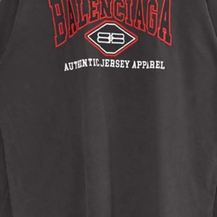 Balenciaga SS23 Sweatshirt Loose Fit Style Men's Brown-2