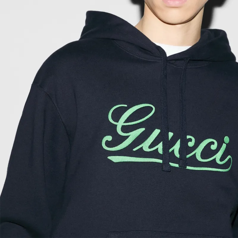 GUCCI Script Logo Hoodie-4