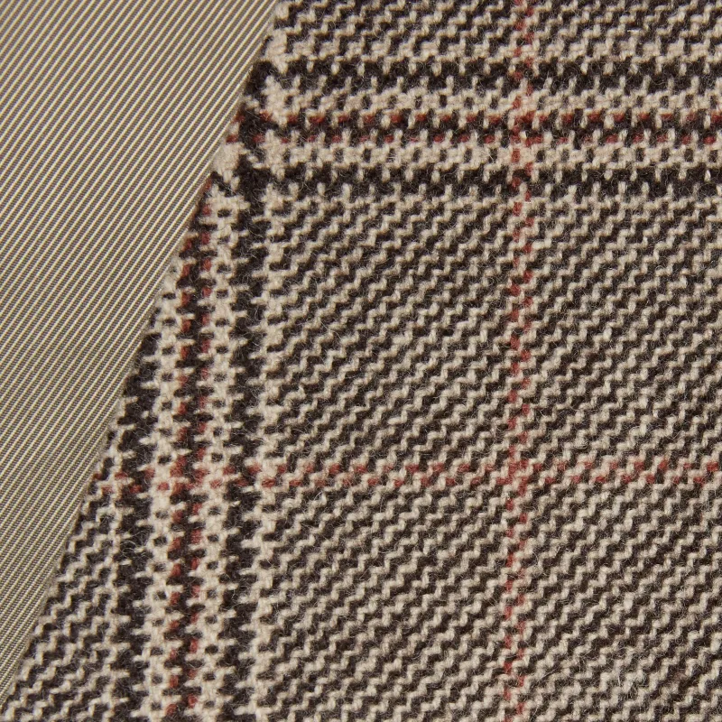 GUCCI Checked Double-Breasted Jacket-5