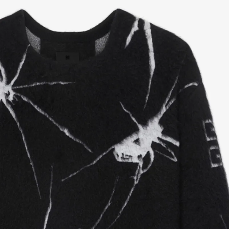 Givenchy Crew Neck Spider Sweater-4