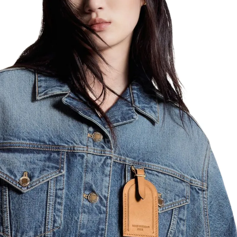 LOUIS VUITTON Stonewashed Trucker Jacket-5